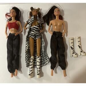 VINTAGE BARBIE‎ SPICE GIRLS DOLLS 1990'S LOT OUTFITS ACCESSIORIES